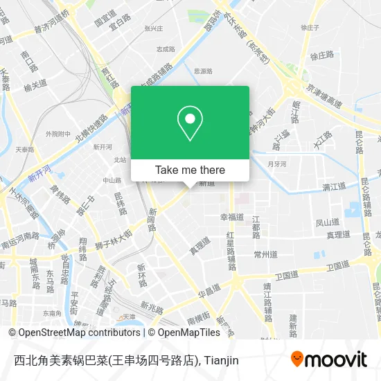 西北角美素锅巴菜(王串场四号路店) map
