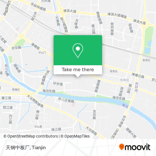 天钢中板厂 map
