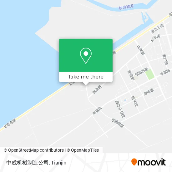 中成机械制造公司 map