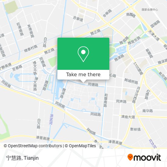 宁慧路 map