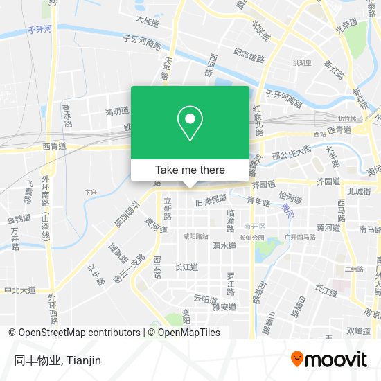 同丰物业 map