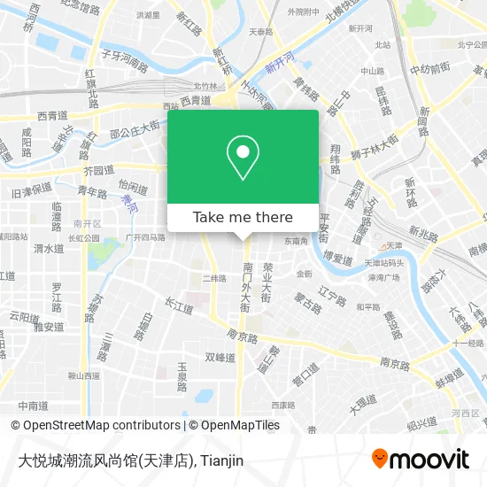 大悦城潮流风尚馆(天津店) map