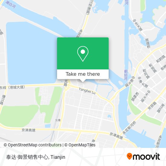 泰达·御景销售中心 map