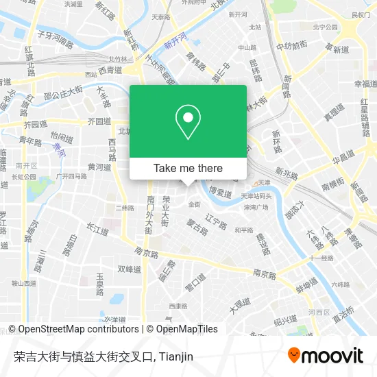 荣吉大街与慎益大街交叉口 map
