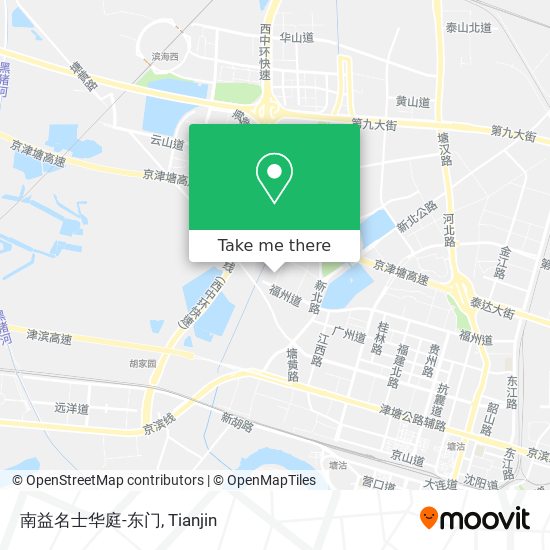 南益名士华庭-东门 map