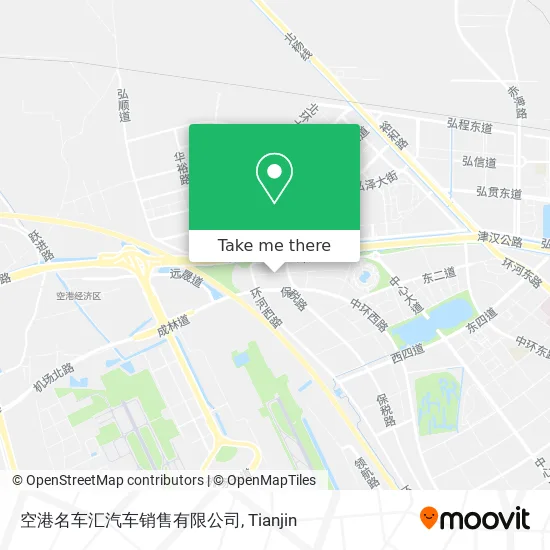 空港名车汇汽车销售有限公司 map