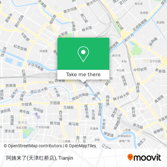 阿姨来了(天津红桥店) map