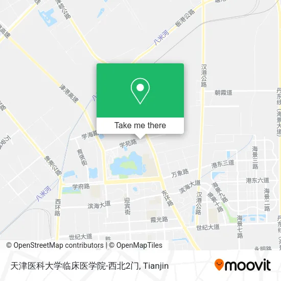 天津医科大学临床医学院-西北2门 map