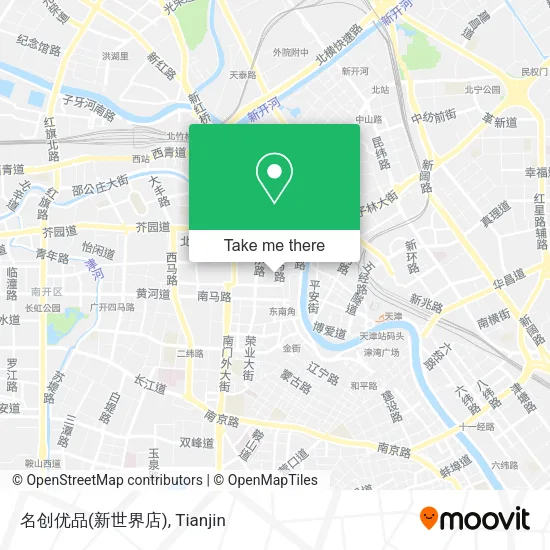 名创优品(新世界店) map