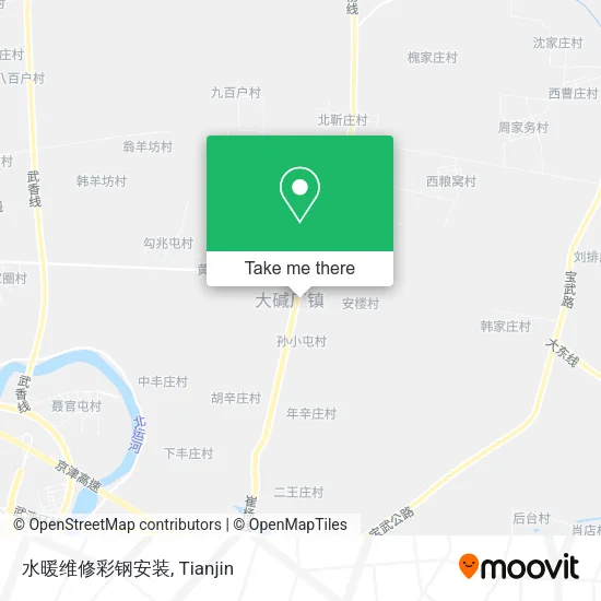 水暖维修彩钢安装 map