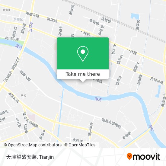 天津望盛安装 map