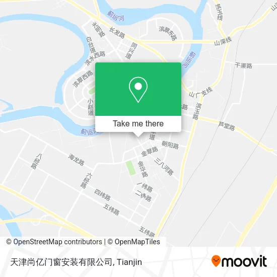 天津尚亿门窗安装有限公司 map