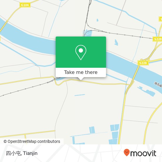 四小屯 map