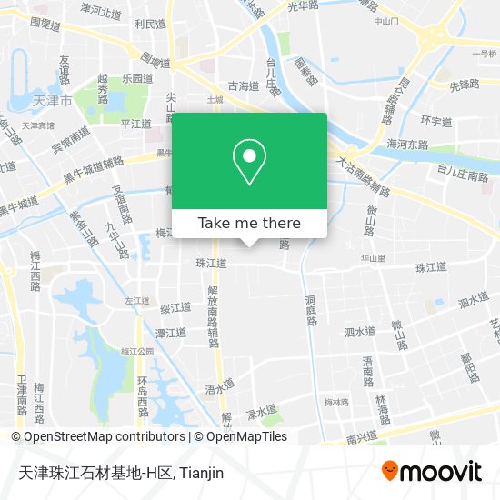 天津珠江石材基地-H区 map