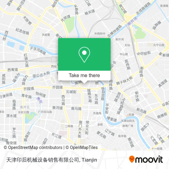 天津印后机械设备销售有限公司 map