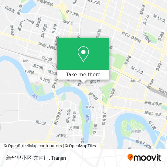 新华里小区-东南门 map