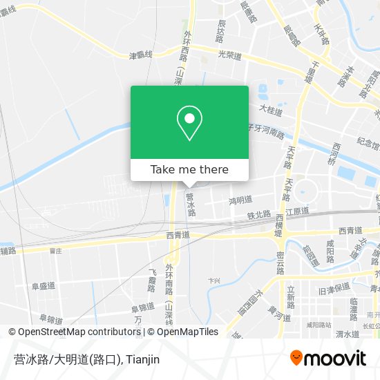 营冰路/大明道(路口) map