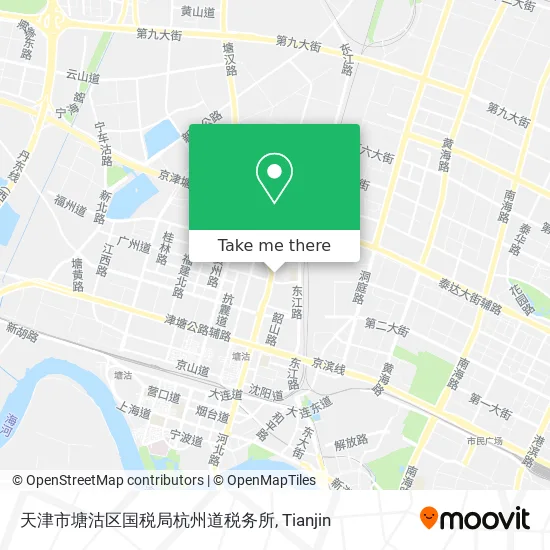 天津市塘沽区国税局杭州道税务所 map