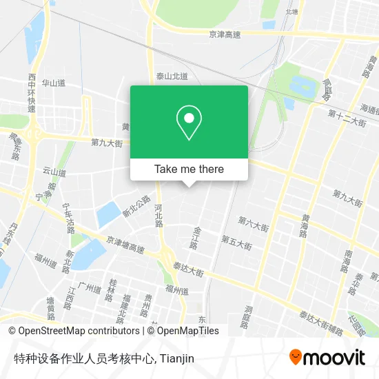 特种设备作业人员考核中心 map