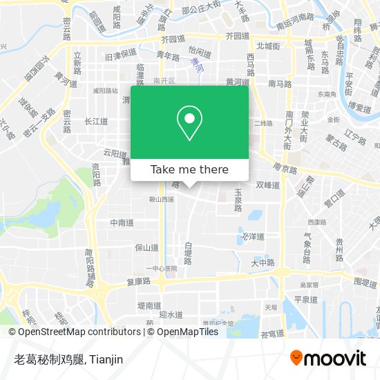 老葛秘制鸡腿 map