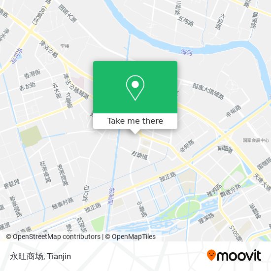 永旺商场 map