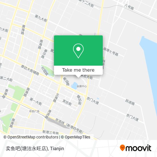 卖鱼吧(塘沽永旺店) map