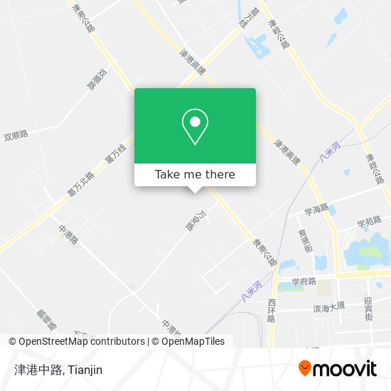 津港中路 map