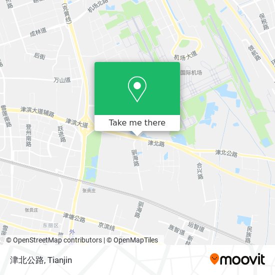津北公路 map