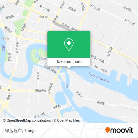 绿蓝超市 map