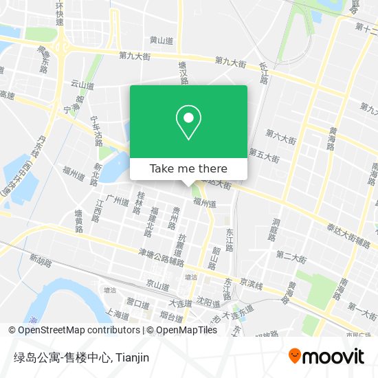 绿岛公寓-售楼中心 map