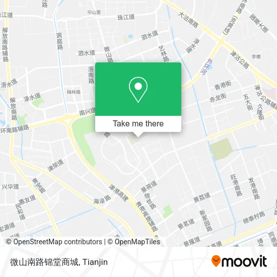 微山南路锦堂商城 map