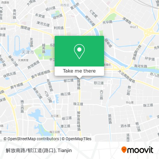 解放南路/郁江道(路口) map