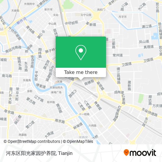 河东区阳光家园护养院 map