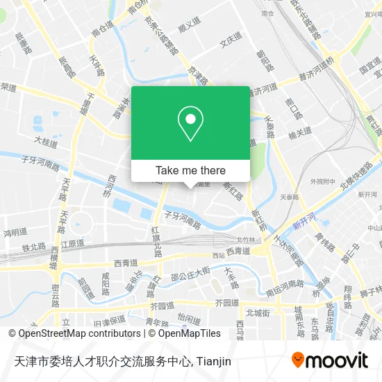 天津市委培人才职介交流服务中心 map