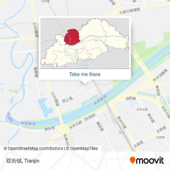 双街镇 map