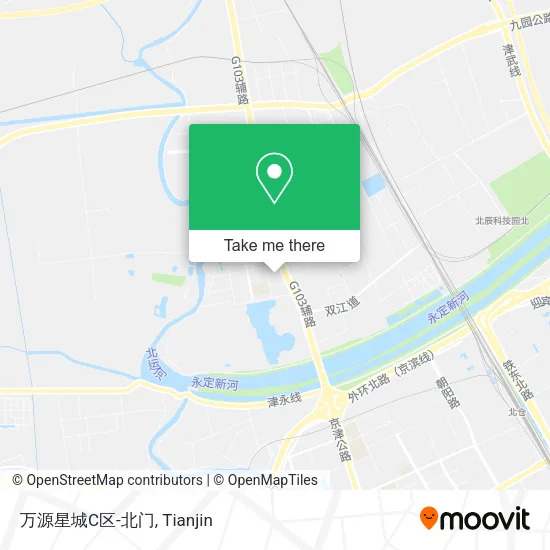 万源星城C区-北门 map