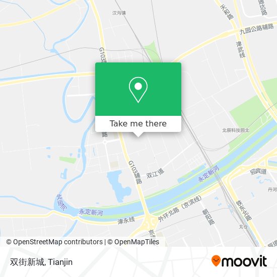双街新城 map