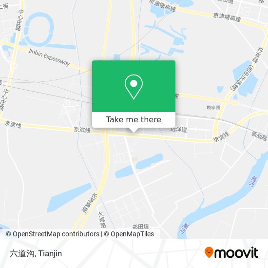 六道沟 map