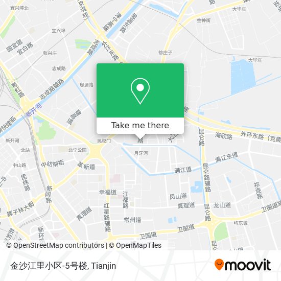 金沙江里小区-5号楼 map