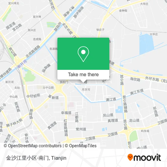 金沙江里小区-南门 map