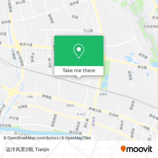 远洋风景2期 map