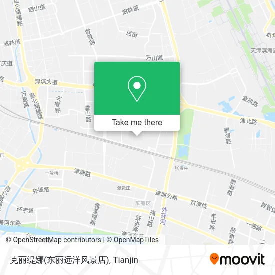 克丽缇娜(东丽远洋风景店) map