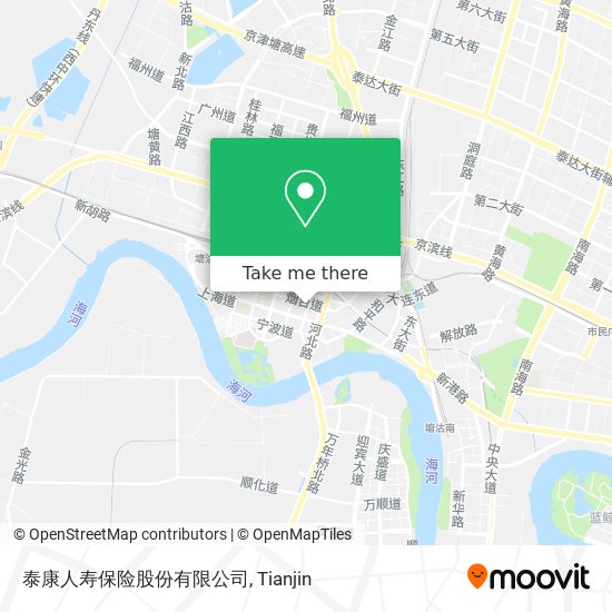 泰康人寿保险股份有限公司 map