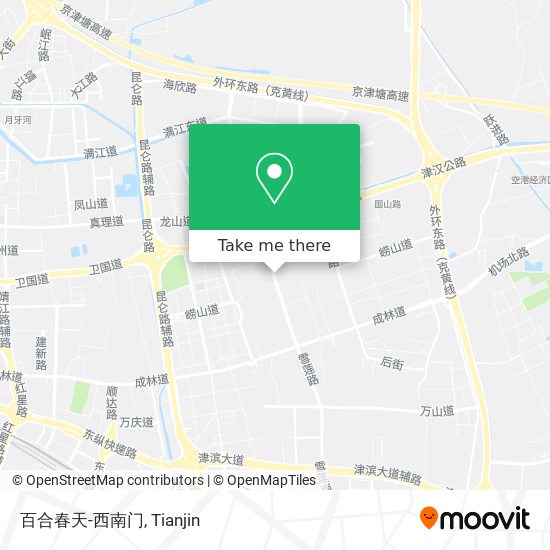 百合春天-西南门 map