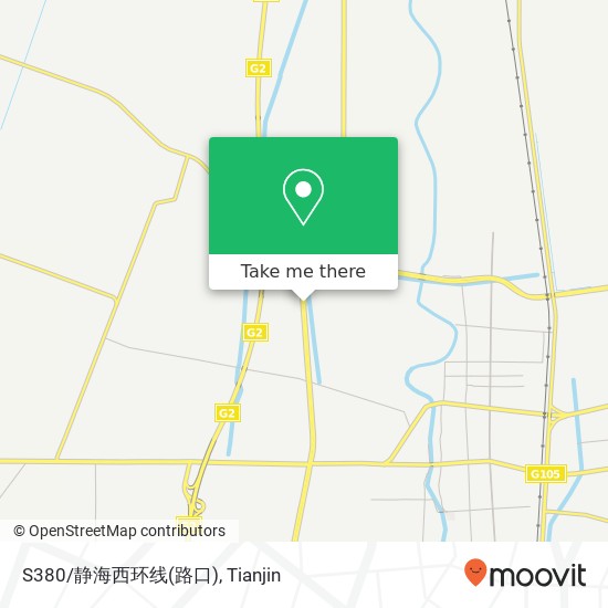 S380/静海西环线(路口) map