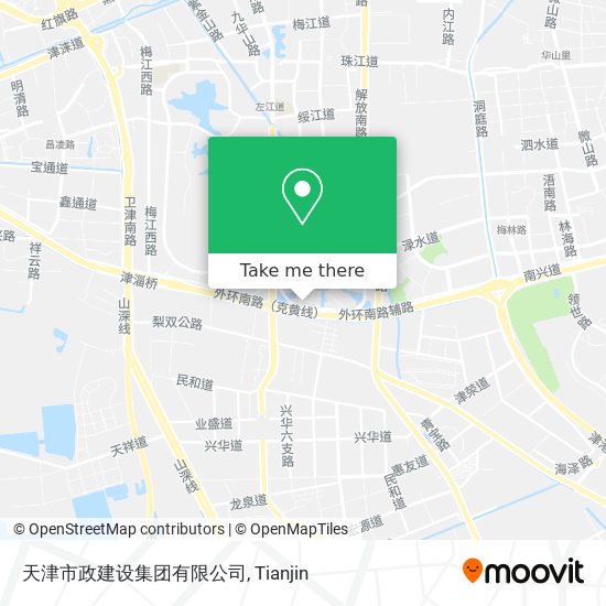 天津市政建设集团有限公司 map