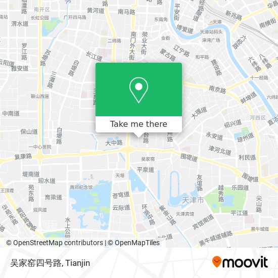 吴家窑四号路 map