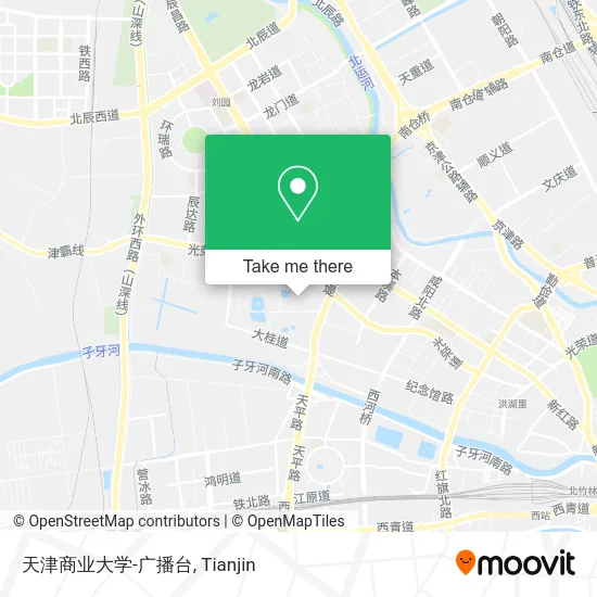 天津商业大学-广播台 map