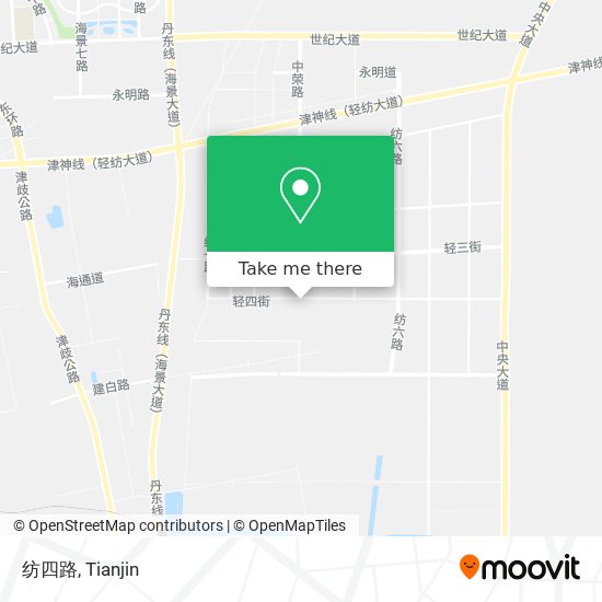 纺四路 map