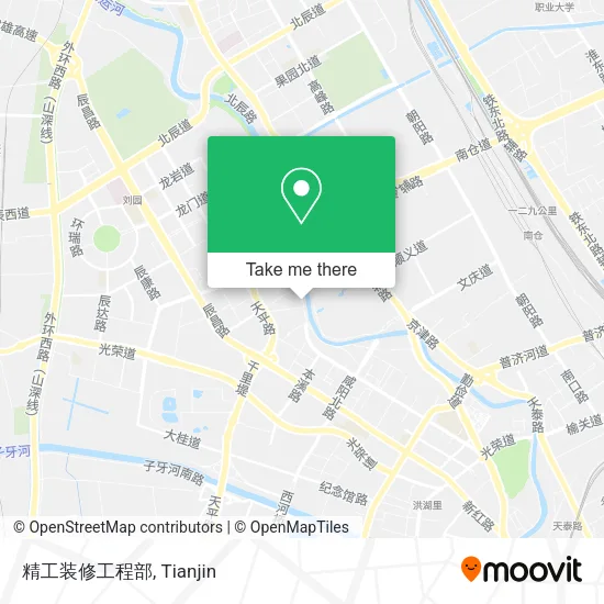 精工装修工程部 map